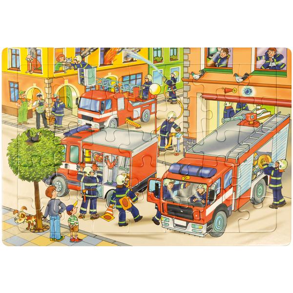 Puzzle Feuerwehr, 35 Teile